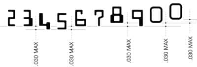 MICR Alignment